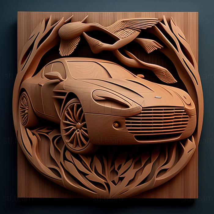 3D модель Aston Martin Rapide (STL)